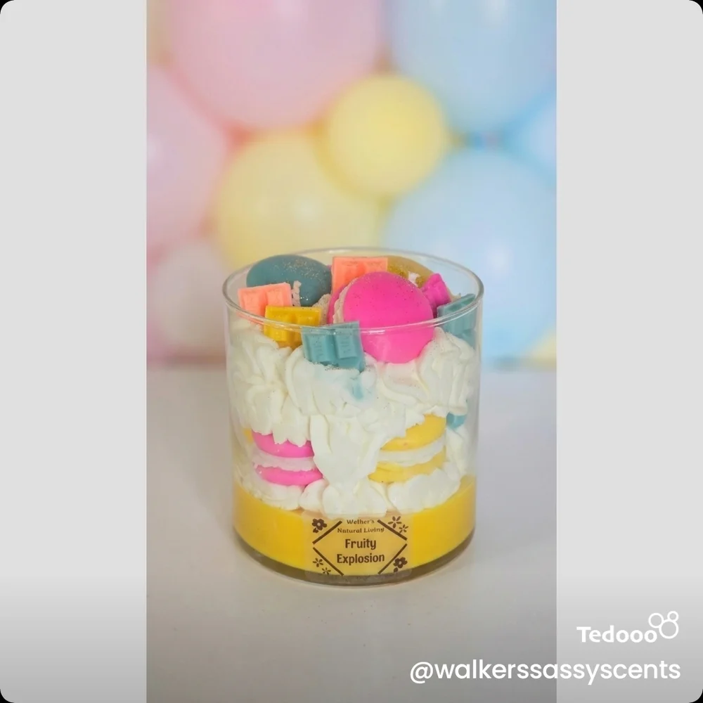 Walker's Sassy Scents Fruity Explosion Candle - Multicolor - Picture 5 of 5